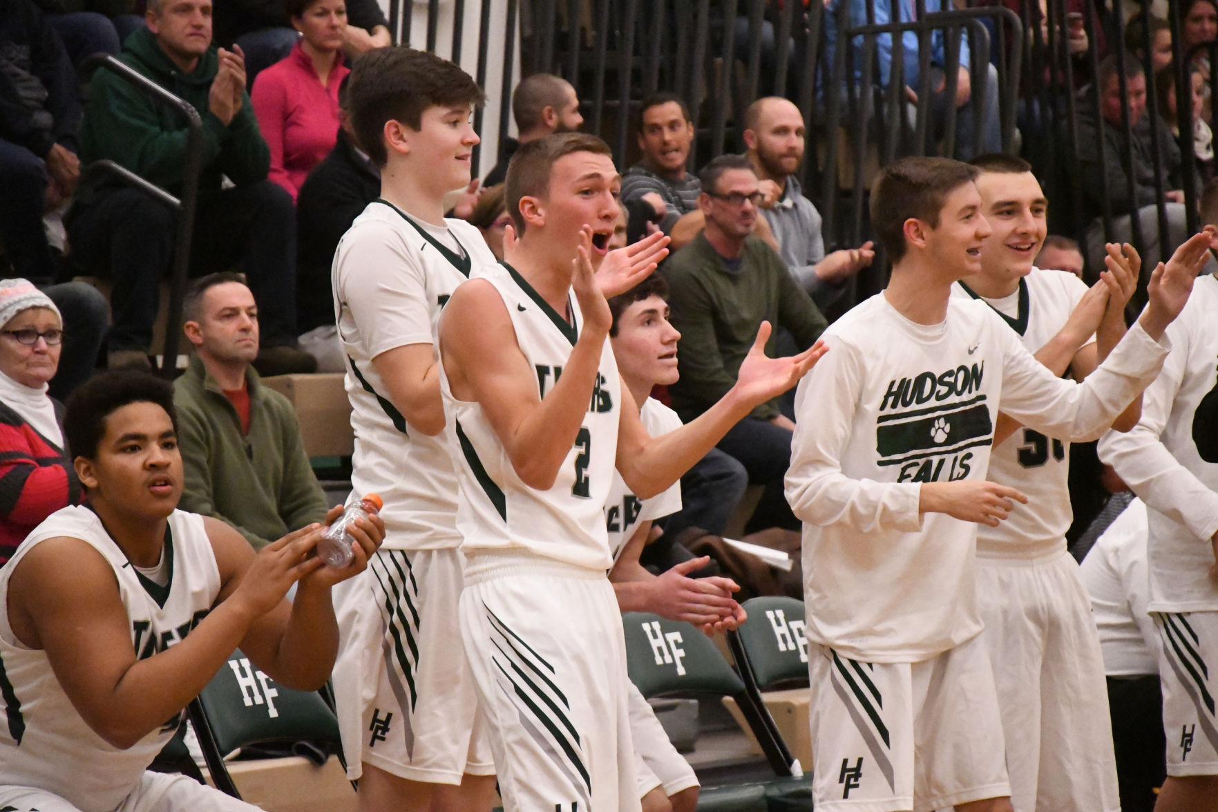 Glens Falls vs Hudson Falls boys basketball